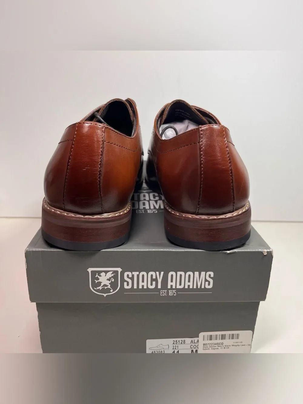 Stacy Adams Men's Alaire Wingtip Lace-up Oxford